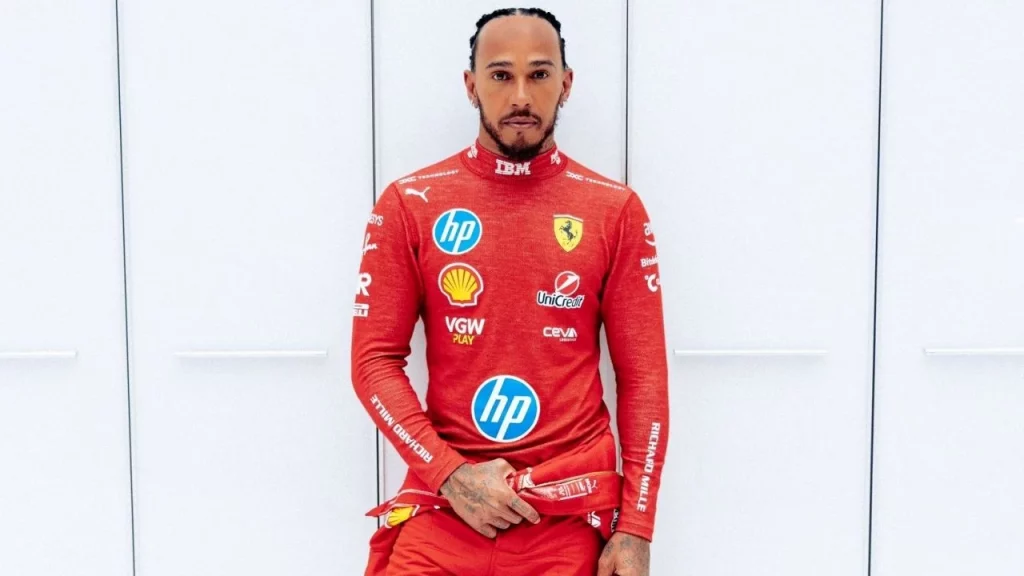 Los primeros días de Hamilton de rojo