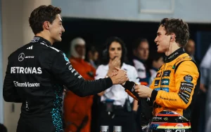 Piastri y Russell
